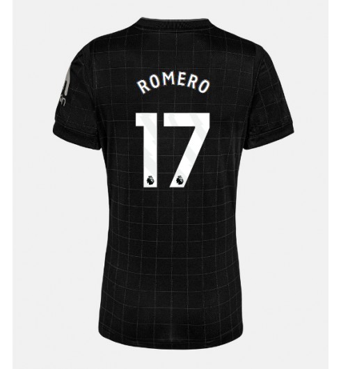 Tottenham Hotspur Cristian Romero #17 Venkovní Dres pro Dámské 2025-26 Krátký Rukáv Tottenham Hotspur Cristian Romero #17 Venkovní Dres pro Dámské 2025-26 Krátký Rukáv